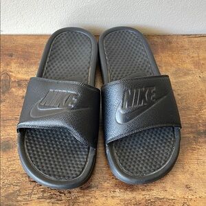 Nike Black Slide Sandals